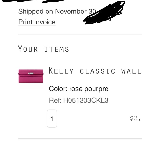 ONE DAY SALE!!! Hermes Kelly Cherve Wallet - Picture 15 of 16